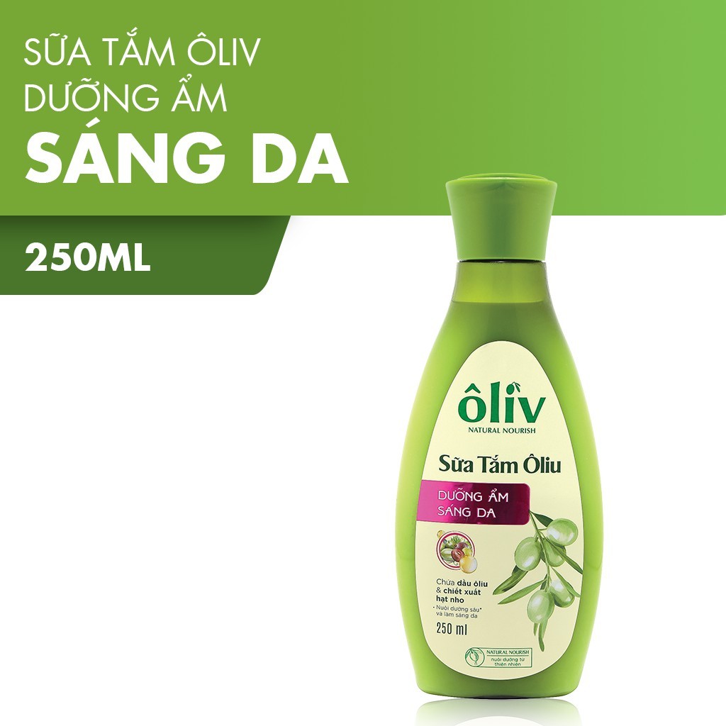 Sữa Tắm Ôliv Dưỡng Ẩm 250ml (Mềm mịn/Sáng da)