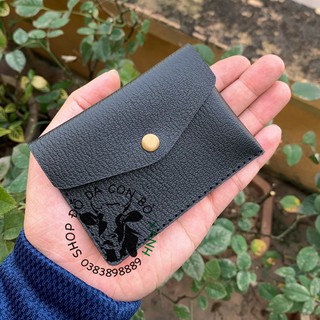 Bóp da / Ví da mini, ví da nhỏ gọn handmade "100% da thật"