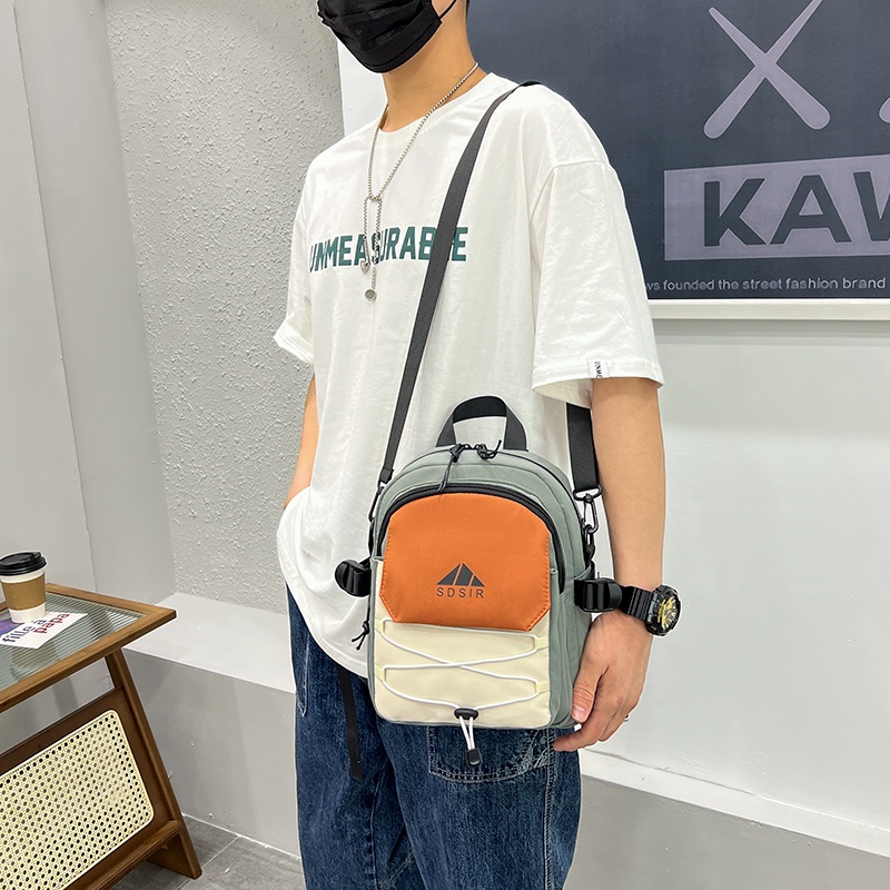 Balo Thể Thao Mini Đựng Điện Thoại Thời Trang Thường Ngày Phong Cách Mới Cho Nam Và Nữ