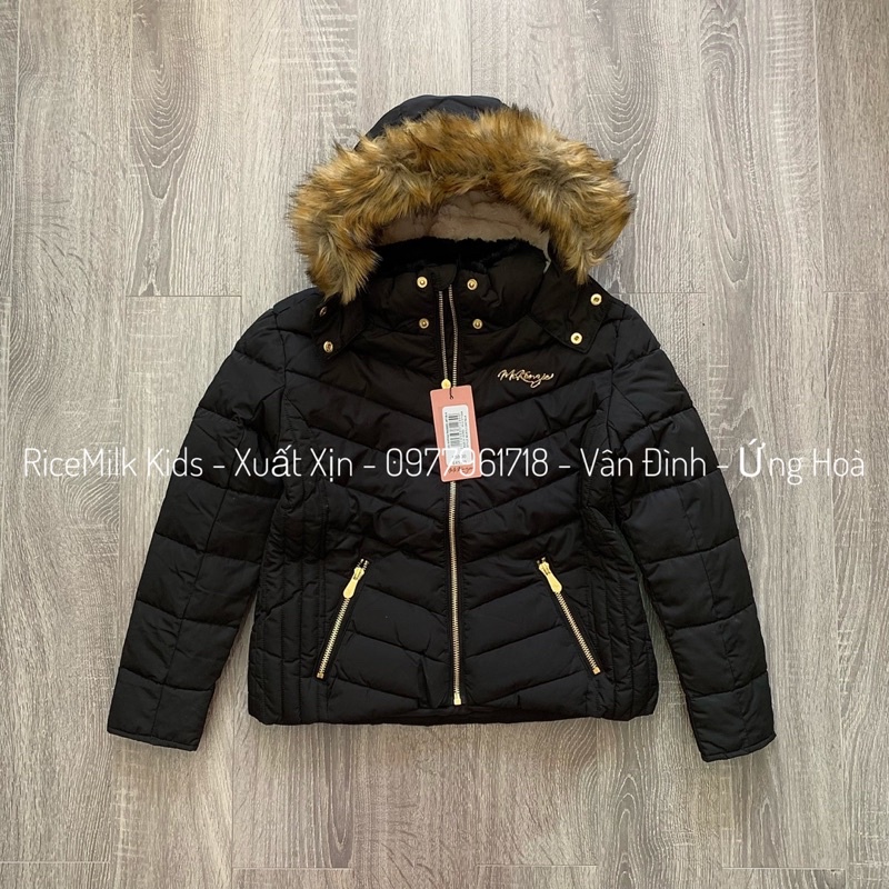 Parka Mcken màu ĐEN xuất dư xịn cho mẹ và bé