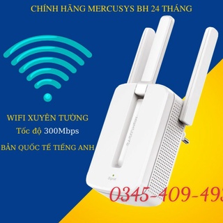 Bộ kích sóng wifi 3 râu Mercusys (wireless 300Mbps) cực mạnh,kích sóng wifi