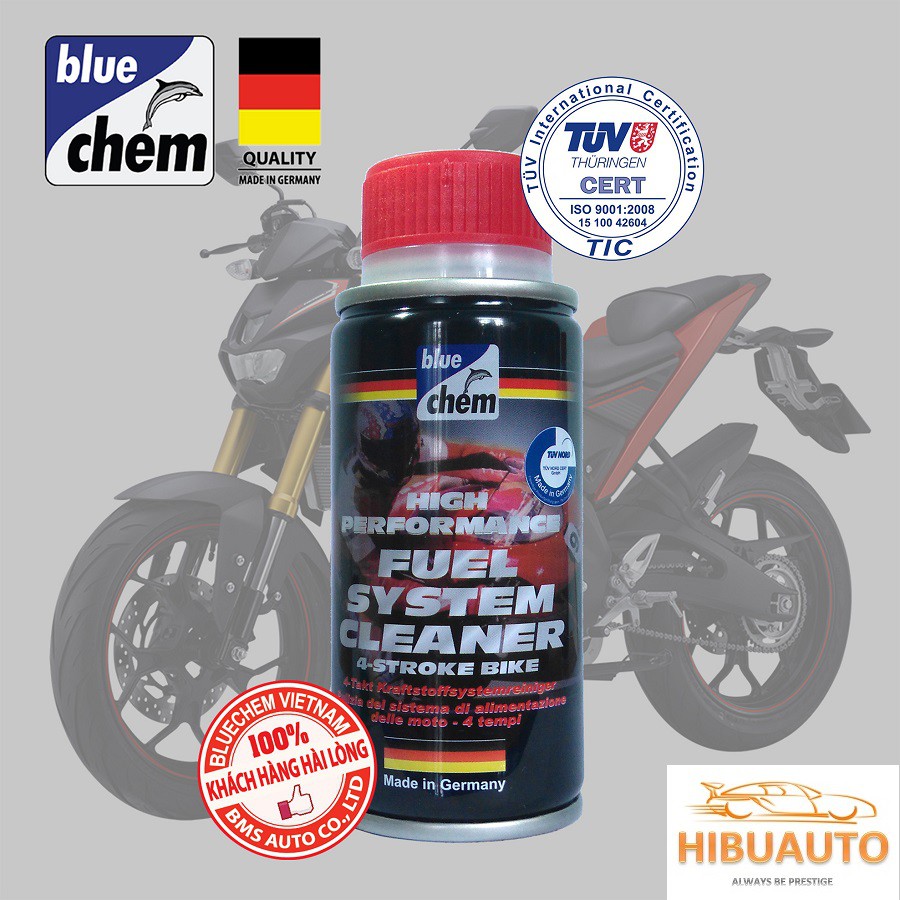 Dung Dịch Vệ Sinh Hệ Thống Nhiên Liệu Động Cơ Xăng Fuel System Cleaner Bluechem 50ml