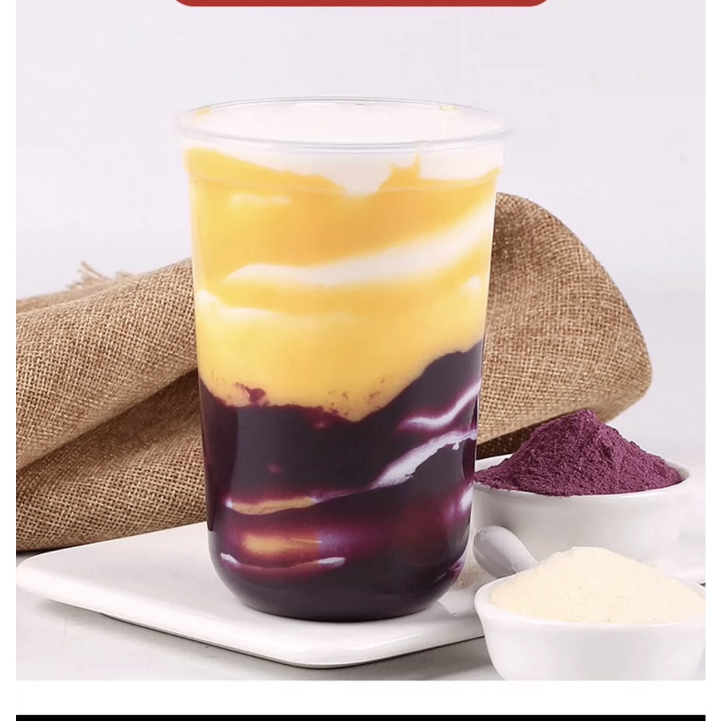 Bột khoai lang tím nguyên chất có đường 1kg pha chế trà sữa thơm nhẹ mùi vani, không bị hôi