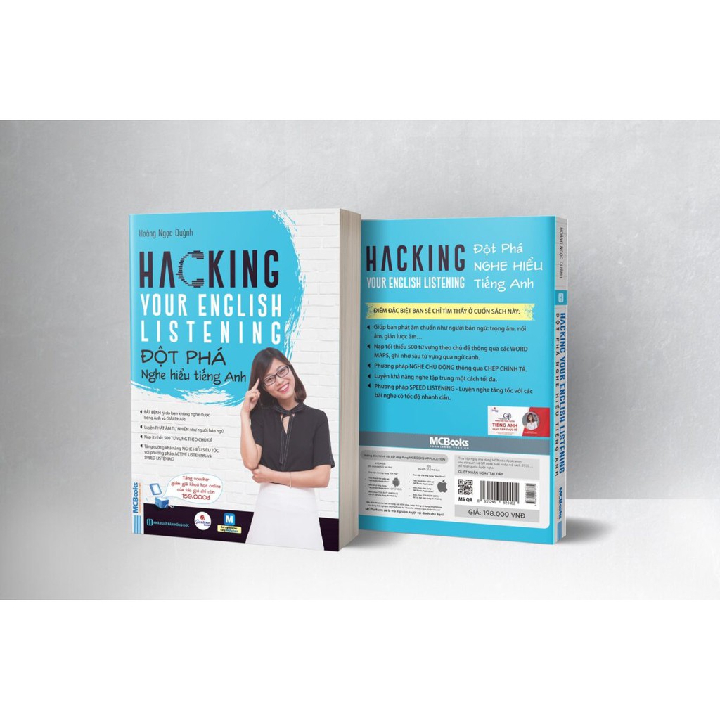 Sách - Hacking your English Listening - Đột phá nghe hiểu tiếng Anh - tặng kèm bookmark