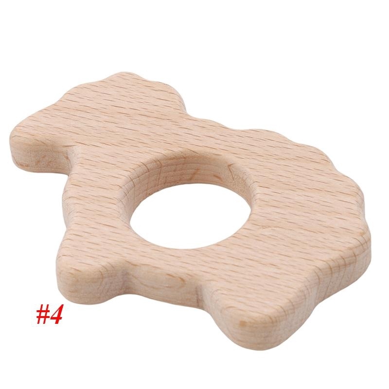 1 Đồ Chơi Hình Bánh Donut Bằng Gỗ Không Độc Hại Thân Thiện Với Môi Trường