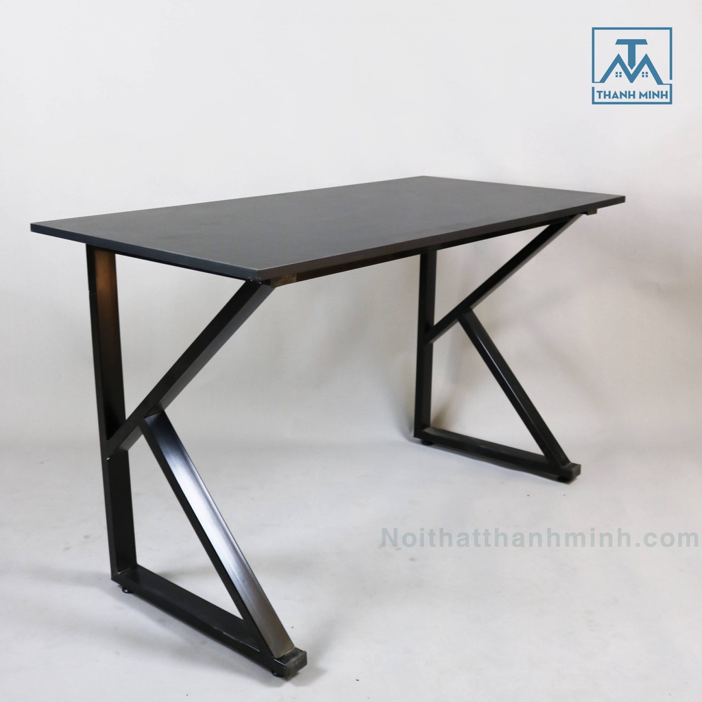 Bàn Chân Sắt Chữ U - K, Mặt Gỗ kích thước MDF 50-100cm, Bàn Học, Làm Việc