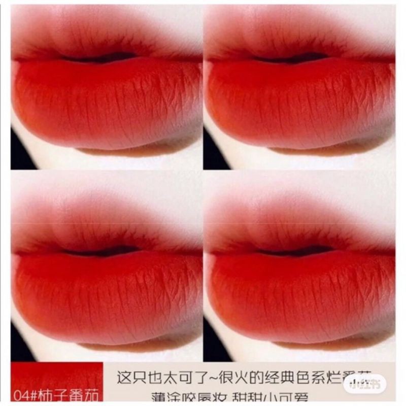 Set 3 Cây Son Kem Lì Herorange Fluffy Lip Glaze | Thế Giới Skin Care