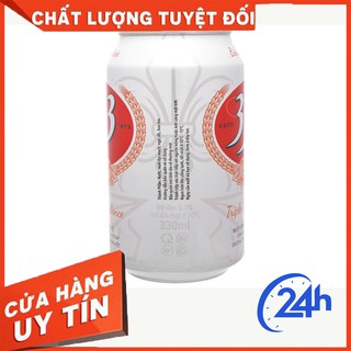 Bia 333 thùng 24 lon x 330ml