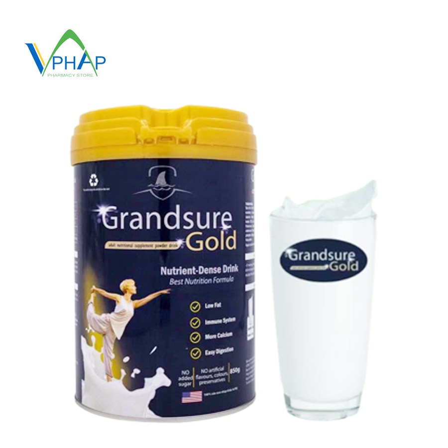 Sữa non xương khớp Grandsure hỗ trợ phòng ngừa và điều trị bệnh xương khớp 850gram