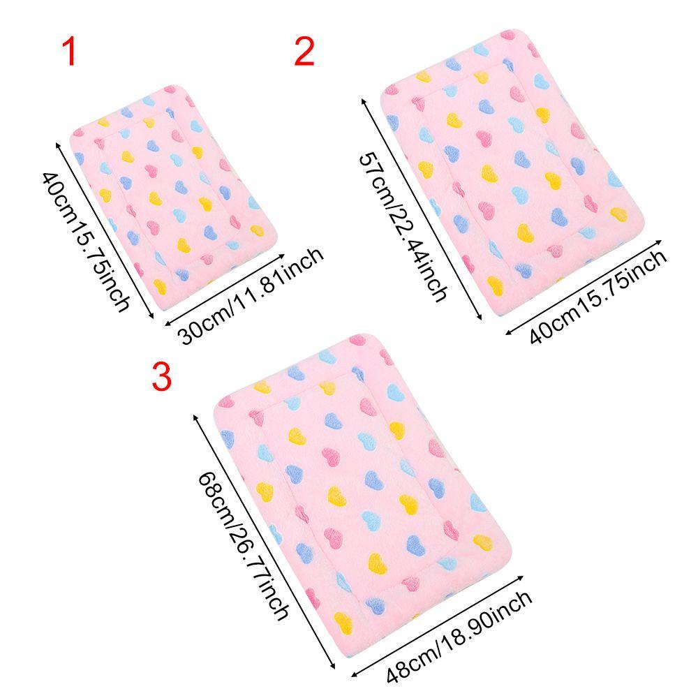 Đệm ngủ thú cưng KUNHEV vải flannel mềm mại tiện dụng