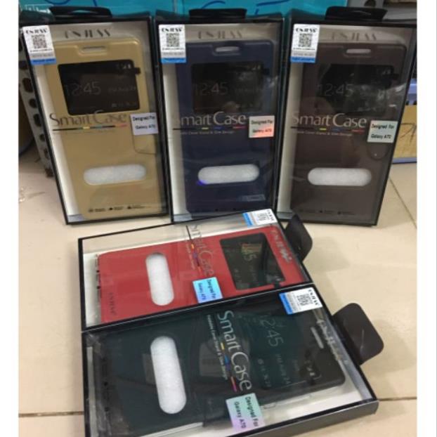 Bao da Samsung A70 2019 chính hãng ONJESS lưng silicon