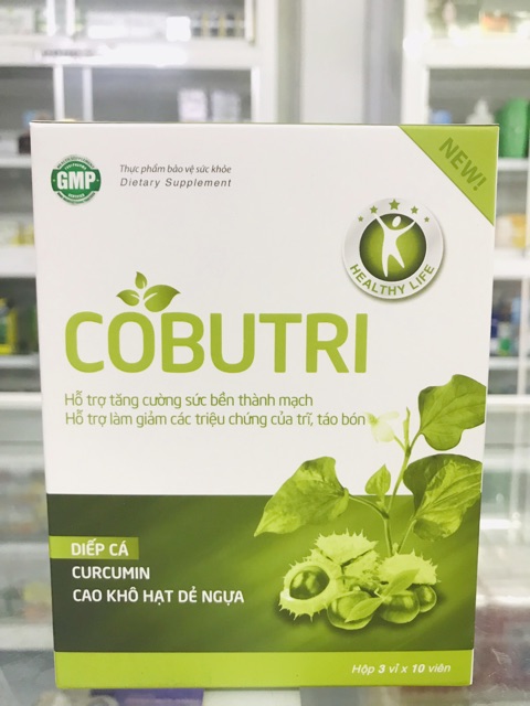 ✅ Hỗ trợ trĩ táo bón Cobutri hộp 30 viên | BigBuy360 - bigbuy360.vn