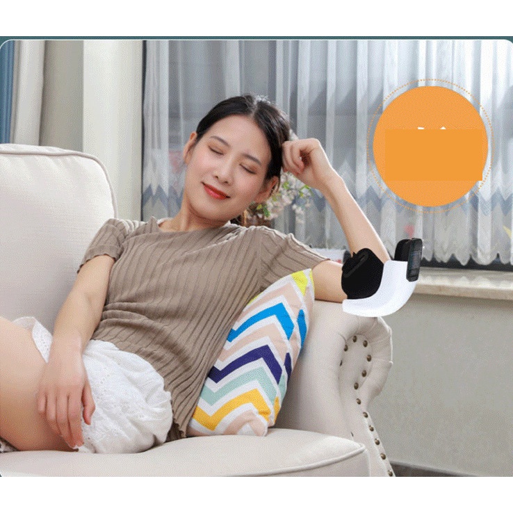 Máy Massage Đầu Gối, Máy Massage Trị Liệu Kết Hợp Ánh Sáng Hồng Ngoại, Rung Và Áp Suất Khí - Hàng Chuẩn - Giá Tốt