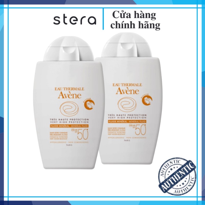 Kem Chống Nắng Avène Mineral Fluid Very High Protection SPF 50+