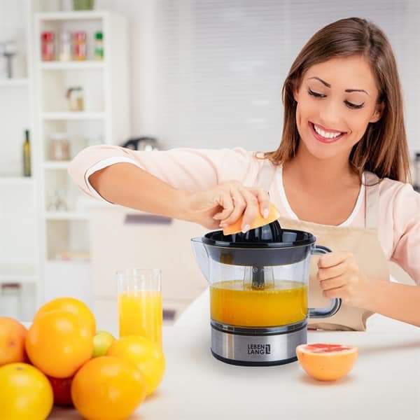 Máy vắt cam Đức Lebenlang dung tích 0.7 lít, bảo hành chính hãng 36 tháng
