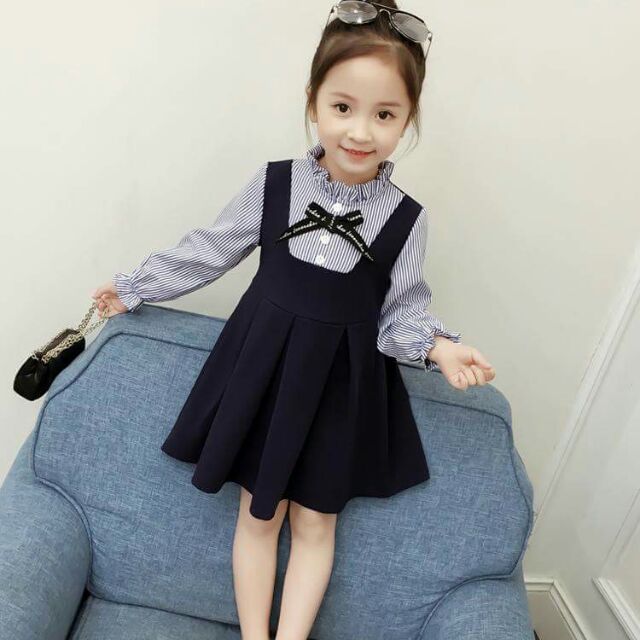 Váy tiểu thư cho bé gái! ( ảnh thật ở cuối ạ)