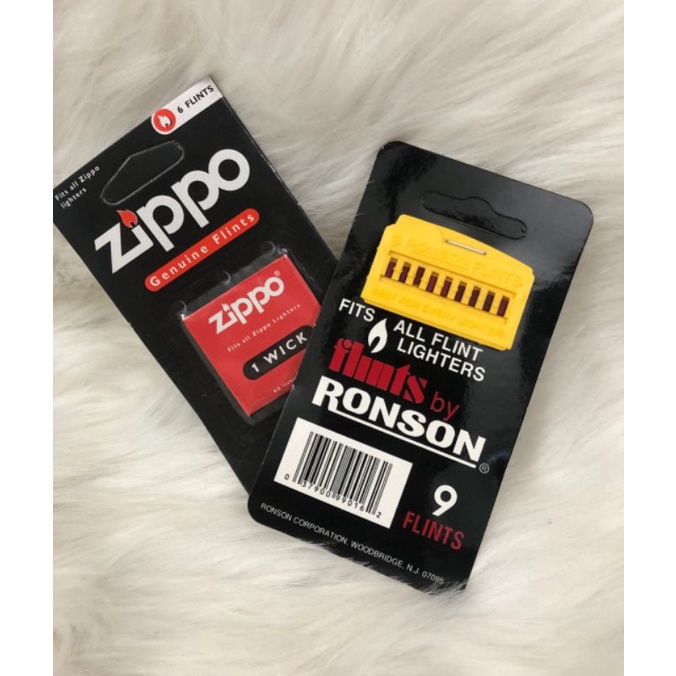 Combo 01 Đá Đỏ + 01 Bấc loại 1 phụ kiện cho việc sử dụng Zippo và các loại bật lửa