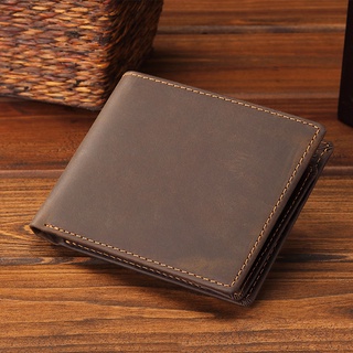 Ví nam da bò thật Cooly, bóp nam đứng da bò - fullbox BH 12 tháng free ship