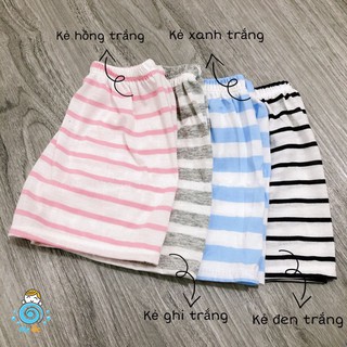 QUẦN CHỤC ĐÙI COTTON KẺ CHO BÉ