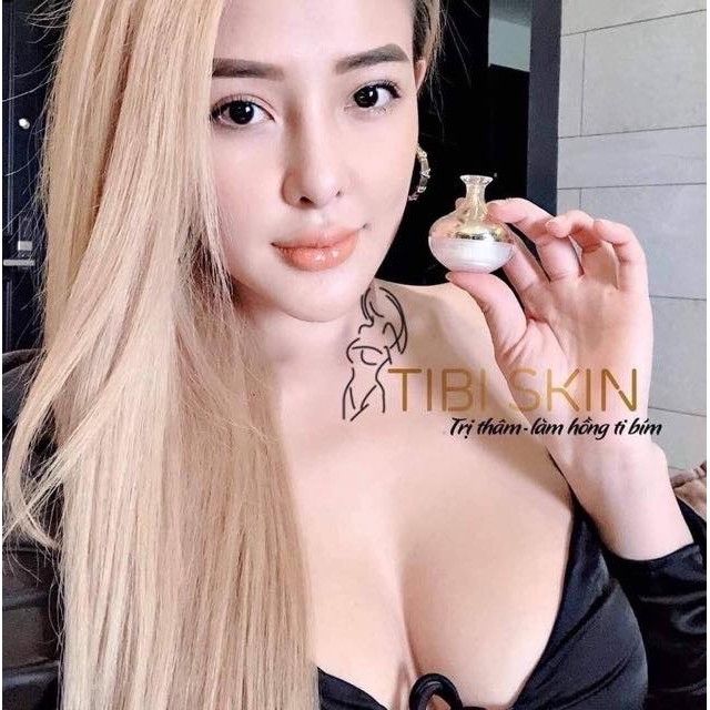 TIBI SKIN TRI THÂM MÔI, NHỦ HOA, HỒNG VÙNG KÍN HIỆU QUẢ SAU 1,2 tuần sd