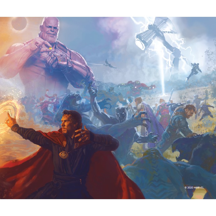 Sách - The Art Of Marvel Studios Avengers Infinity War - Cuộc Chiến Vô Cực (Bản đặc biệt kèm hộp cứng)