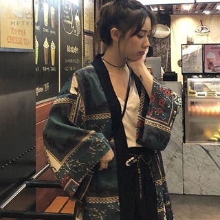 Áo Khoác Dài Tay Thời Trang Retro Cho Nữ