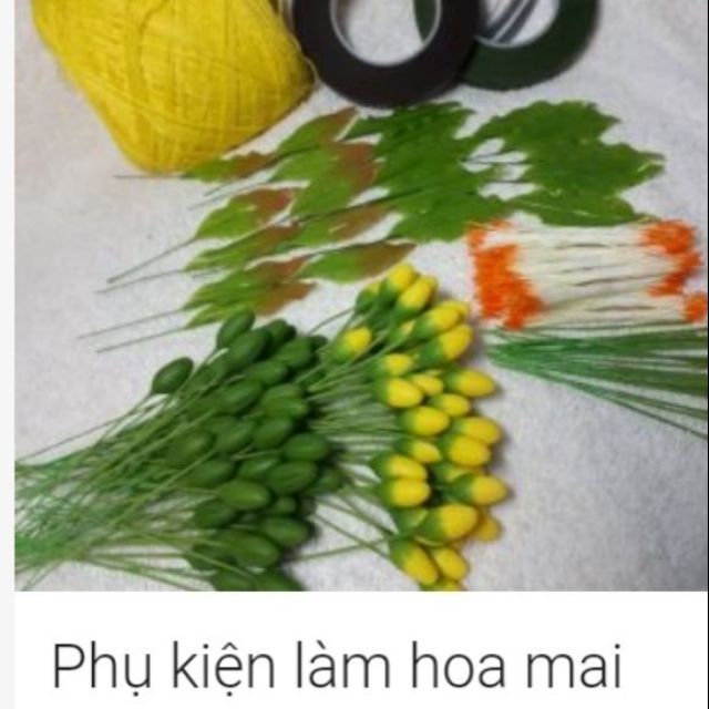 Phụ kiện làm hoa mai