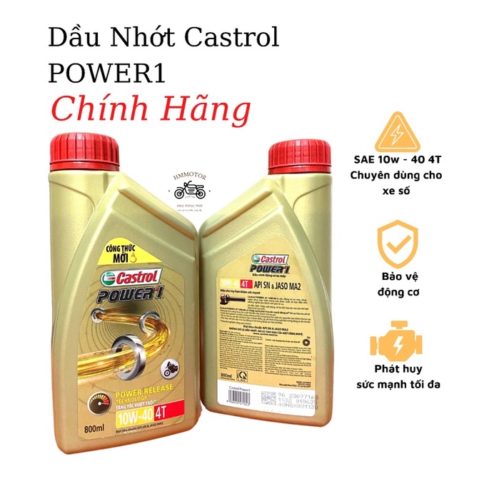 Dầu Nhớt Castrol power1 xe số 15w-40