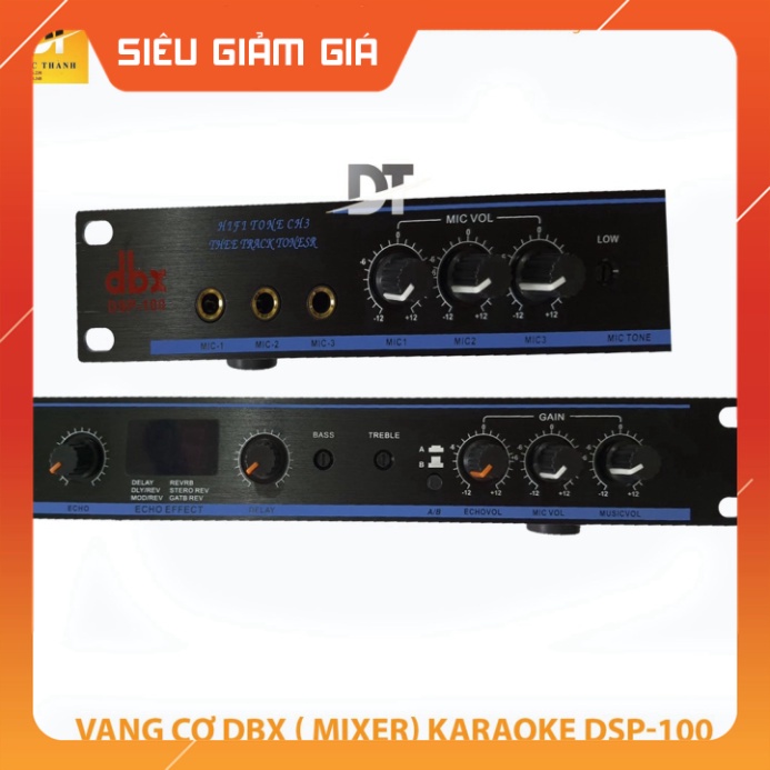 Cam kết Chính hãng VANG CƠ KARAOKE DBX  DSP-100