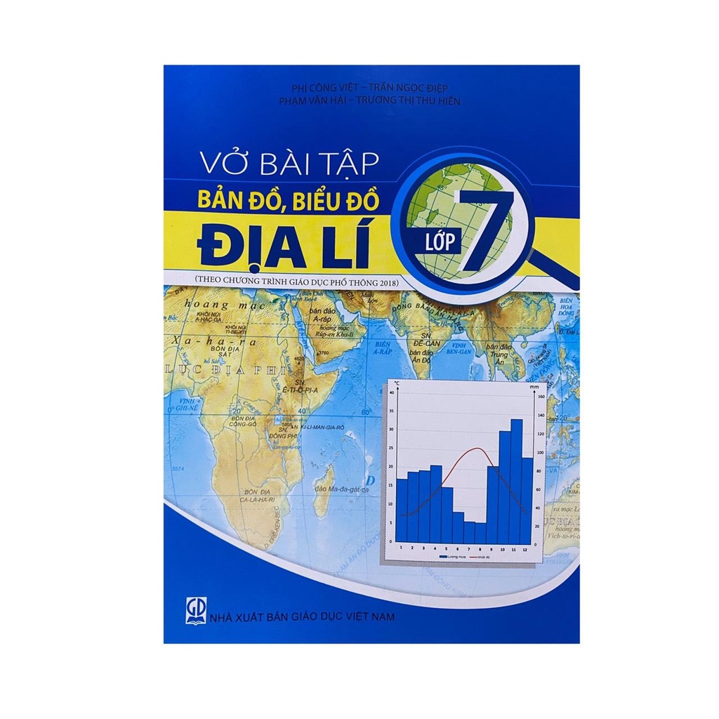 Sách - Vở bài tập bản đồ biểu đồ địa lí lớp 7