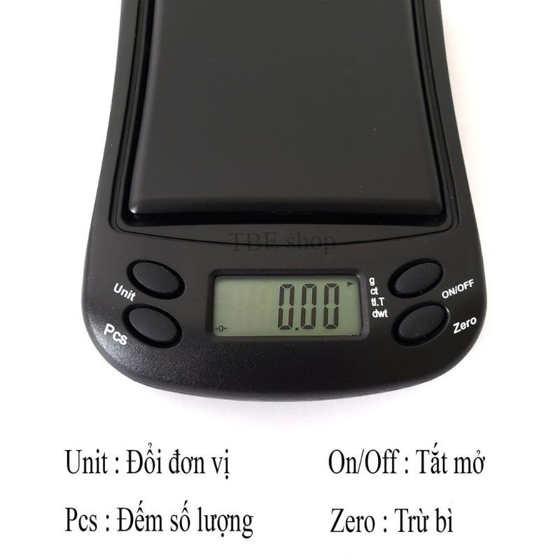 Cân điện tử mini cầm tay FEM dùng cho ngành vàng  cân fem series pocket scale