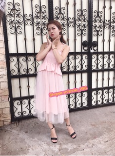 CÓ CLIP HÌNH THẬT set váy dây tutu