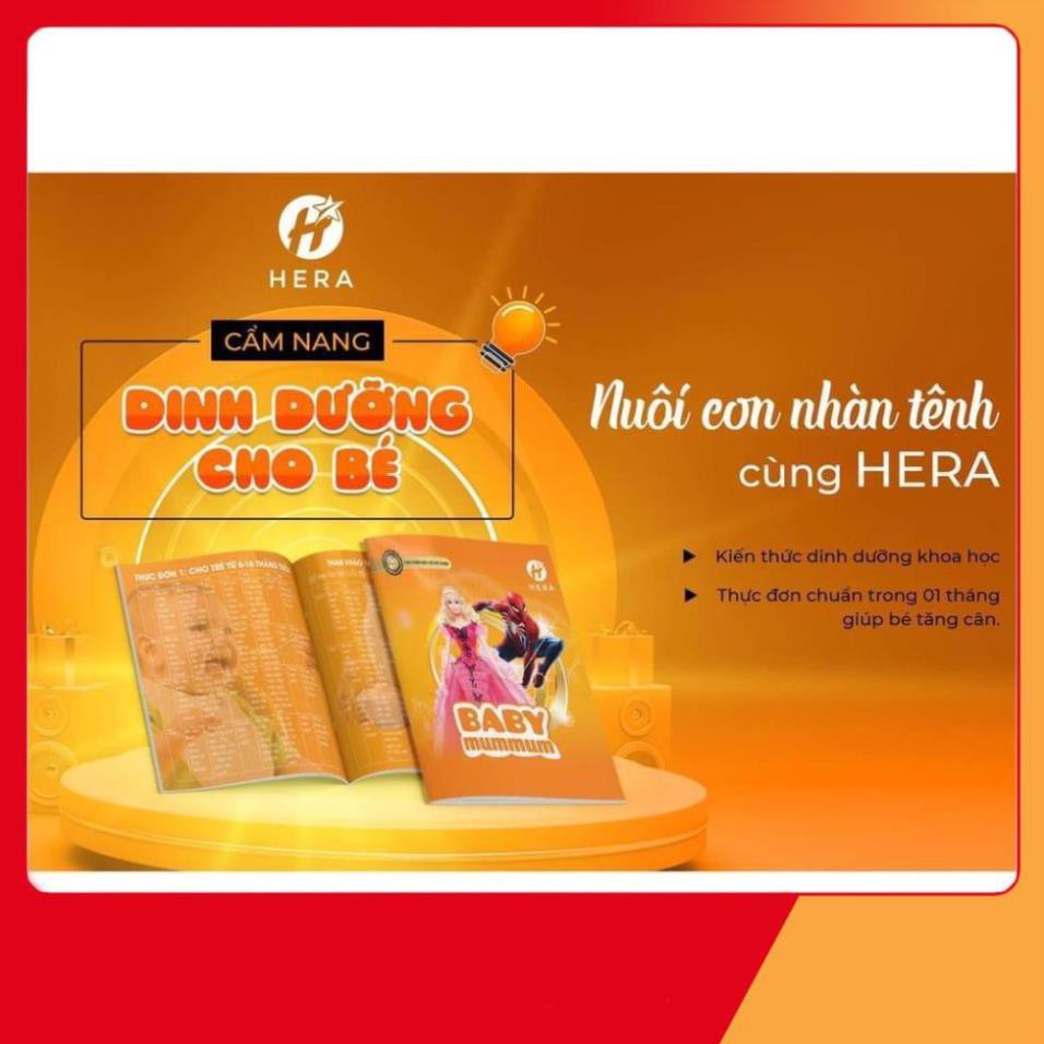 [CHÍNH HÃNG] SIRO HERA BABY MUMMUM CHO TRẺ BIẾNG ĂN - TĂNG SỨC ĐỀ KHÁNG.HỘP 25 GÓI