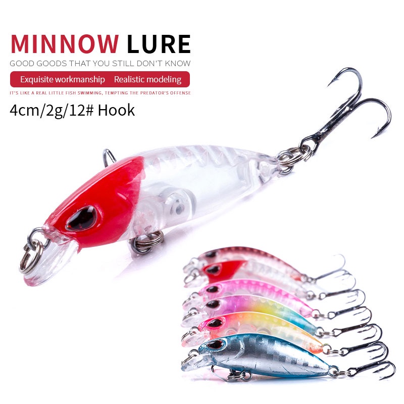 1 Mồi Câu Cá Giả Mini 4CM 2G
