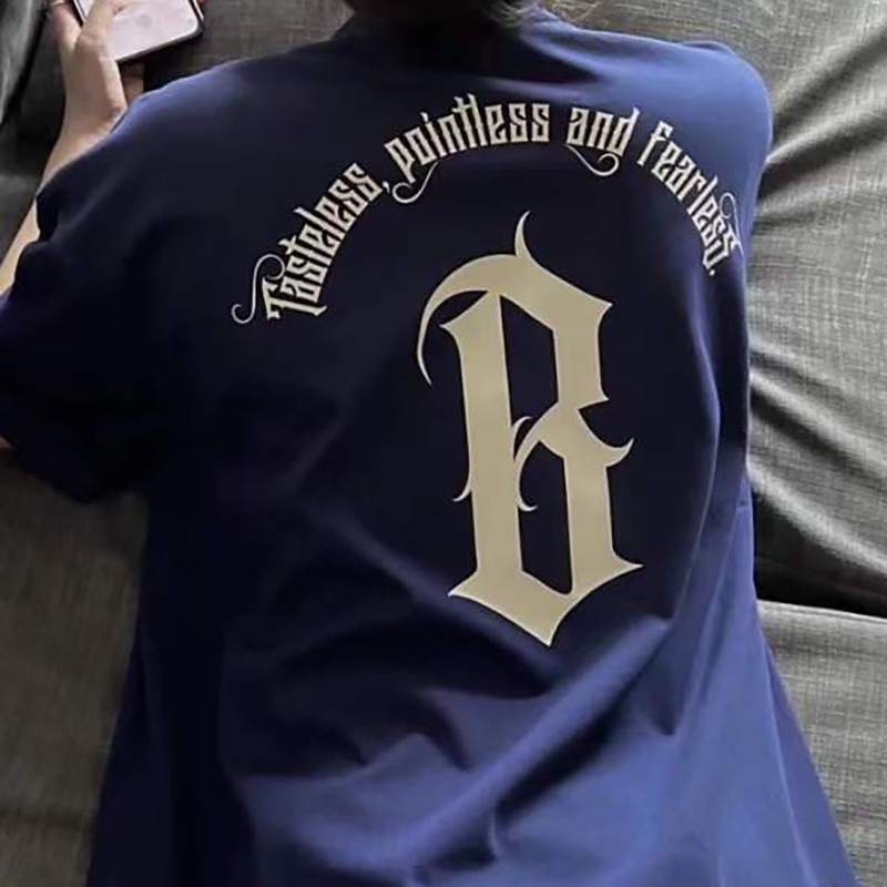 NRVP Áo thun 100% cotton dáng rộng cổ tròn thời trang 2022 cho nữ