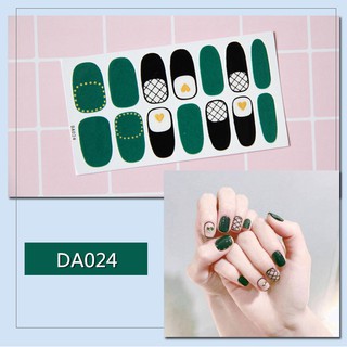 Miếng dán móng tay - Nail Wraps (14 miếng dán khô)