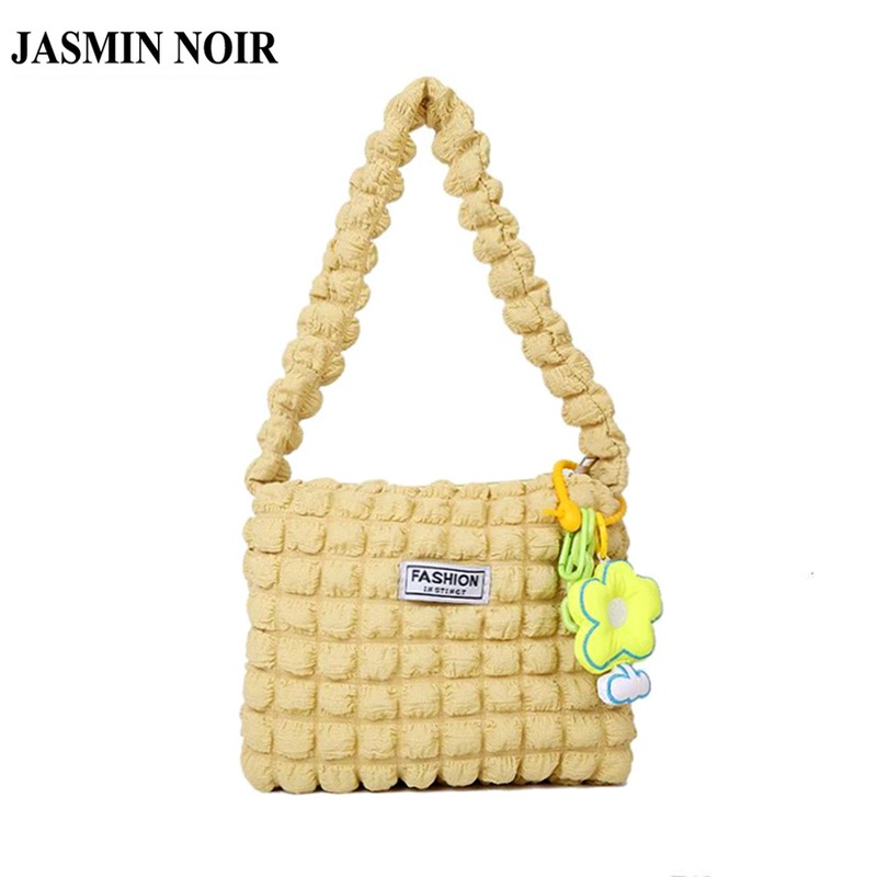 Túi Đeo JASMIN NOIR Chéo Họa Tiết Hoa Nhài Thời Trang Thanh Lịch Dành Cho Nữ