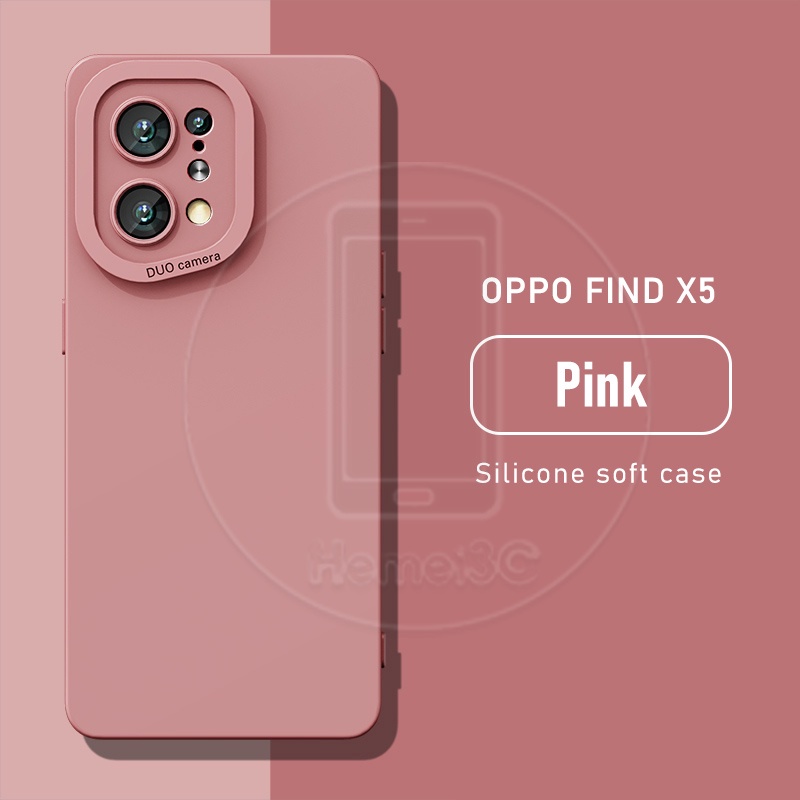 Ốp Điện Thoại TPU Mềm Hình Vuông Cho OPPO Find X5 X3 FindX5 Pro