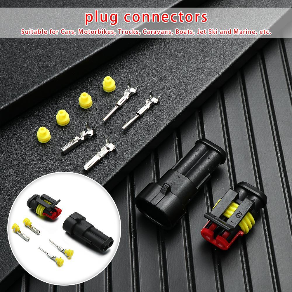 PISTA Đầu Nối Dây Điện Chống Nước 5 / 10Kit Cho Xe Hơi