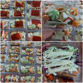 Lẩu Tokbokki . Mì cay mix sẵn 2 người ăn