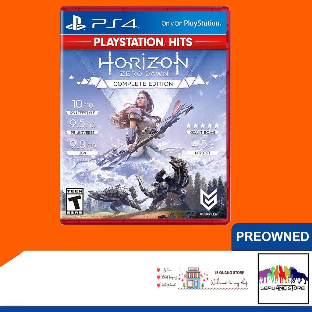 Đĩa game PS4: Horizon Zero Dawn Complete Edition