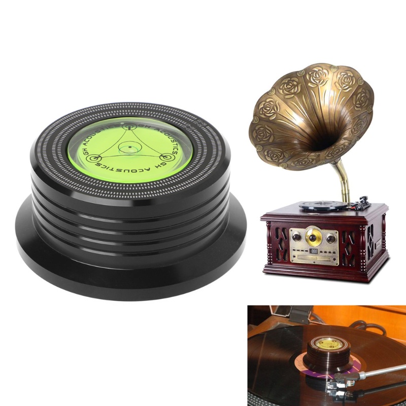 Kẹp Ổn Định Đĩa Rung 3 Trong 1 Cho Máy Quay LP HiFi Wei