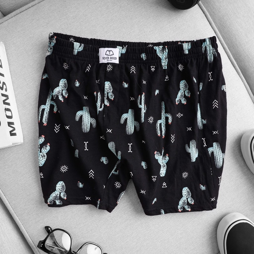 Quần đùi nam cotton mặc ngủ từ 90kg trở lên | BigBuy360 - bigbuy360.vn