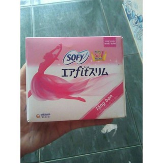 combo 20 miếng BVS Sofy Air Fit Slim 25cm có cánh siêu mỏng - hàng tặng Unicharm