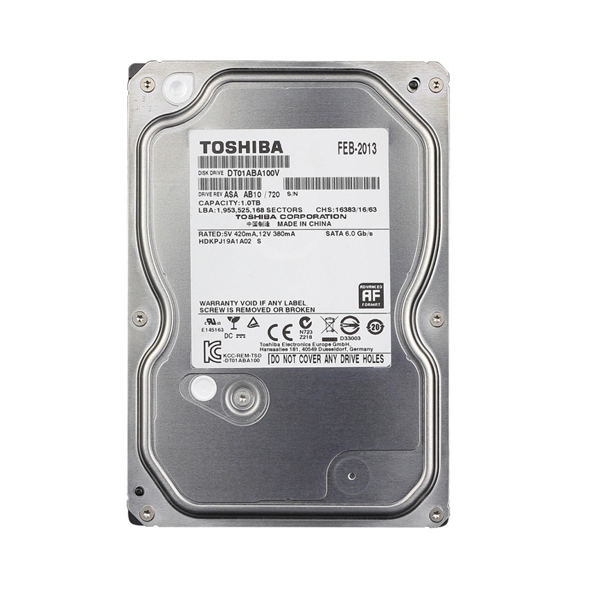 Ổ cứng máy bàn  320GB ,  500GB , 1TB 7200rpm