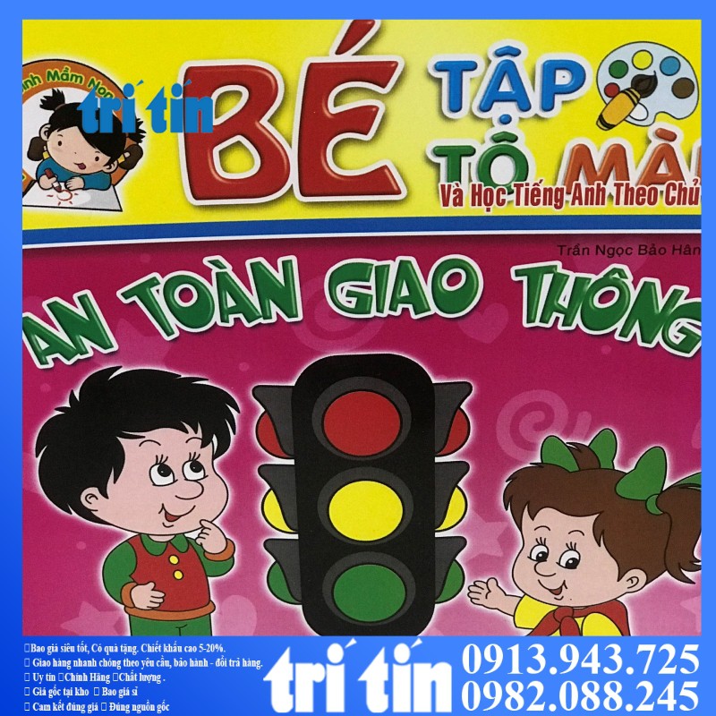 TẬP TÔ MÀU  THEO CHỦ ĐỀ CHO BÉ