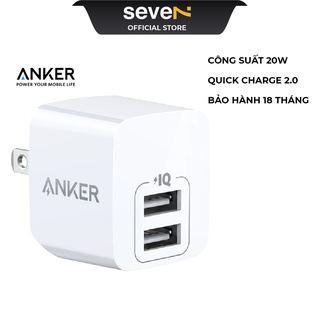 Củ sạc Anker PowerPort Mini 2 cổng 12W