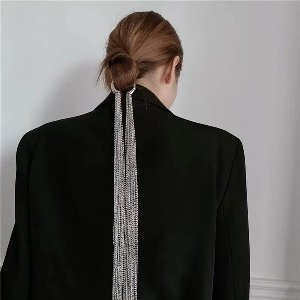 Kẹp tóc tua rua dài phong cách cổ điển thời trang