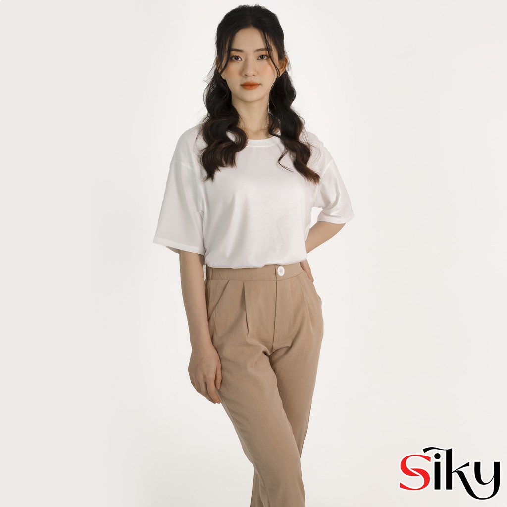 Quần Baggy đũi cạp chun giả cúc - SLIKY | BigBuy360 - bigbuy360.vn