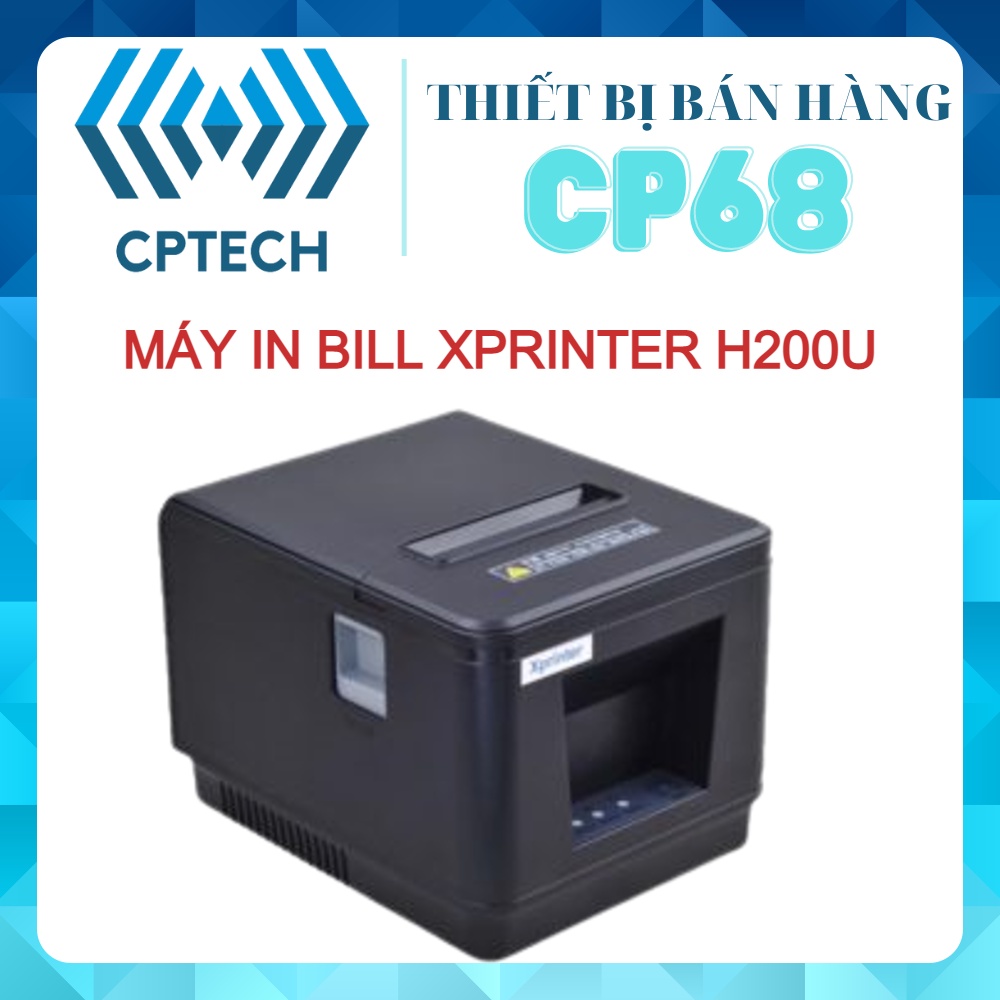 Máy in hoá đơn K80 Xprinter H200U dao tự cắt